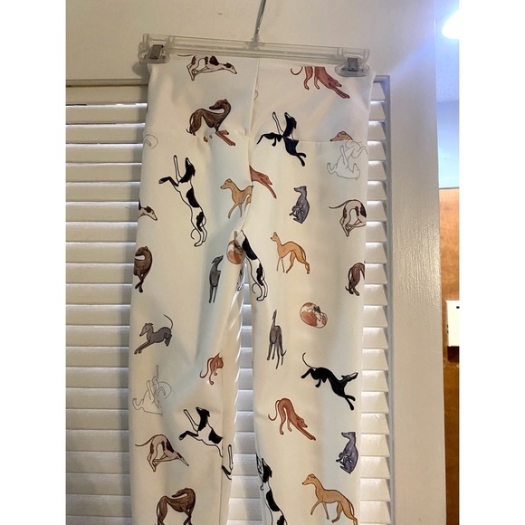 Art of Where Greyhound Print Spandex Leggings - Picture 4 of 6